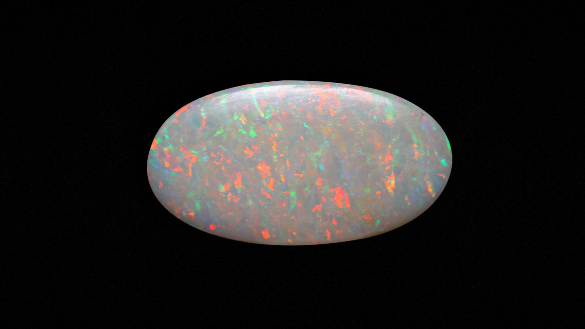 White Opal With Fire 5.98 Carats / 6.64 Ratti