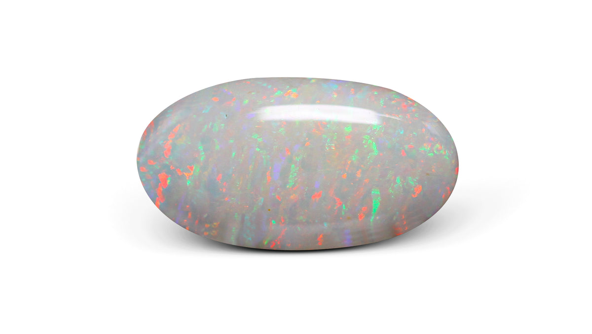 White Opal With Fire 5.98 Carats / 6.64 Ratti