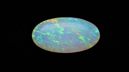 White Opal With Fire 6.44 Carats / 7.15 Ratti