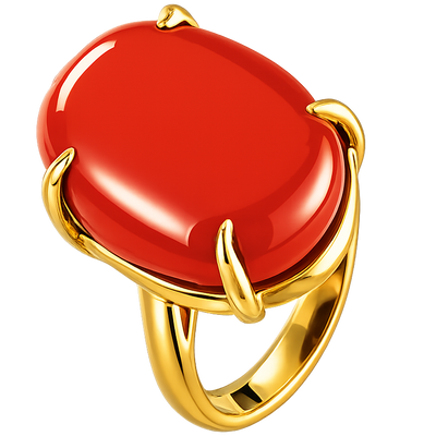 Red Coral capsule shape