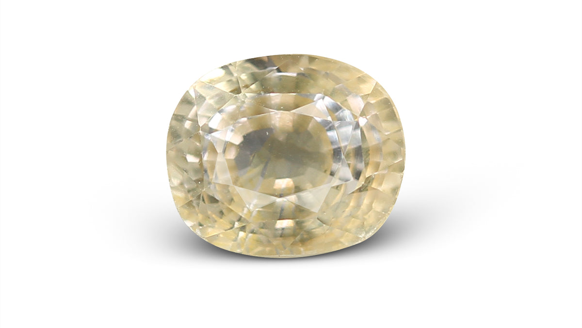 YELLOW TOPAZ 5.17 CARATS / 5.68 Ratti