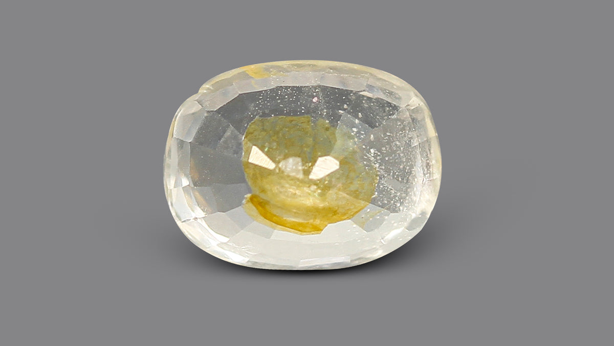 YELLOW TOPAZ 5.38 CARATS / 5.91 Ratti