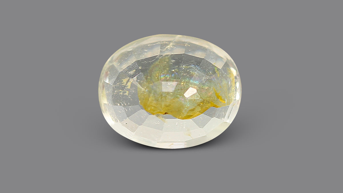YELLOW TOPAZ 6.16 CARATS / 6.77 Ratti