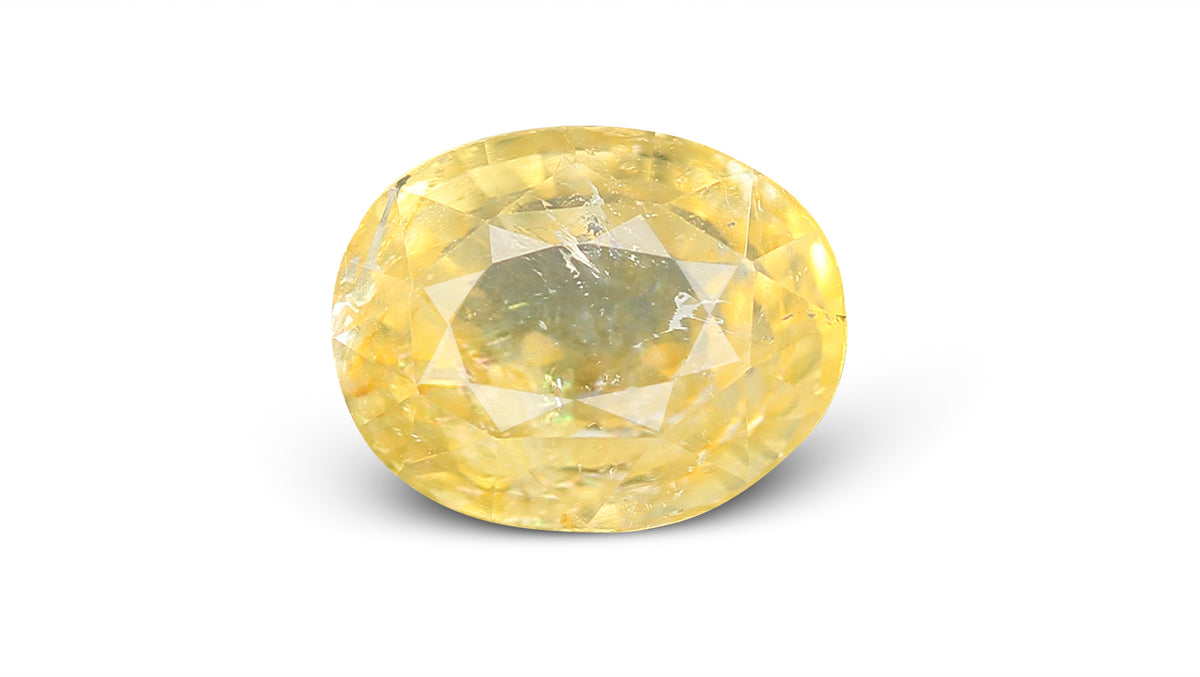 YELLOW TOPAZ 6.16 CARATS / 6.77 Ratti