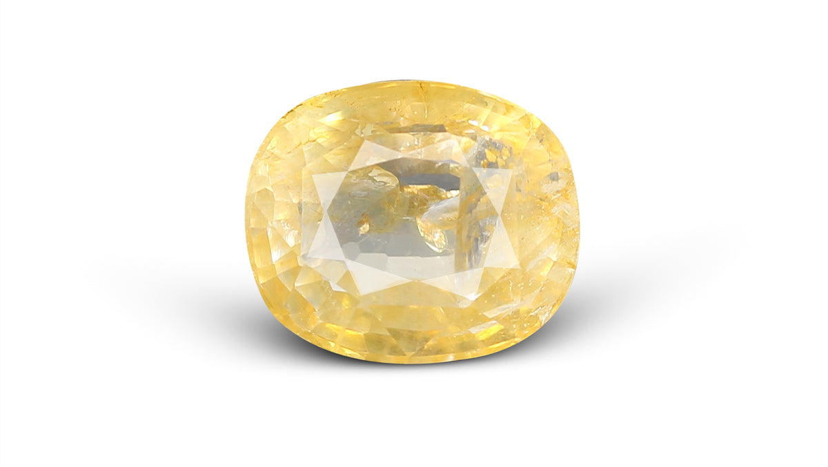 YELLOW TOPAZ 5.96 CARATS / 6.55 Ratti