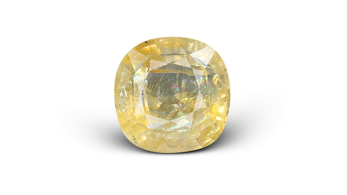 YELLOW TOPAZ 6.35 CARATS / 6.98 Ratti