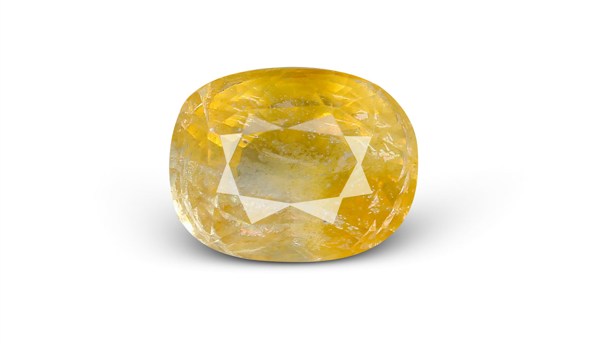 YELLOW TOPAZ 8.50 CARATS / 9.34 Ratti
