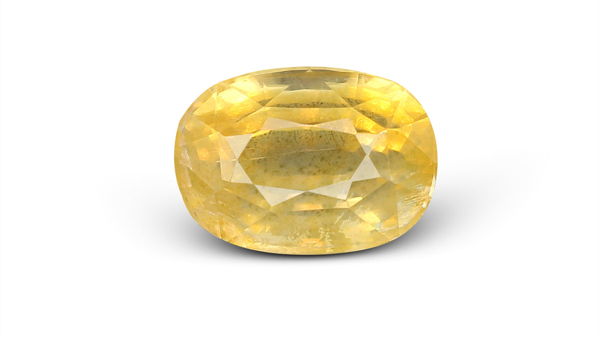 YELLOW TOPAZ 6.99 CARATS / 7.68 Ratti
