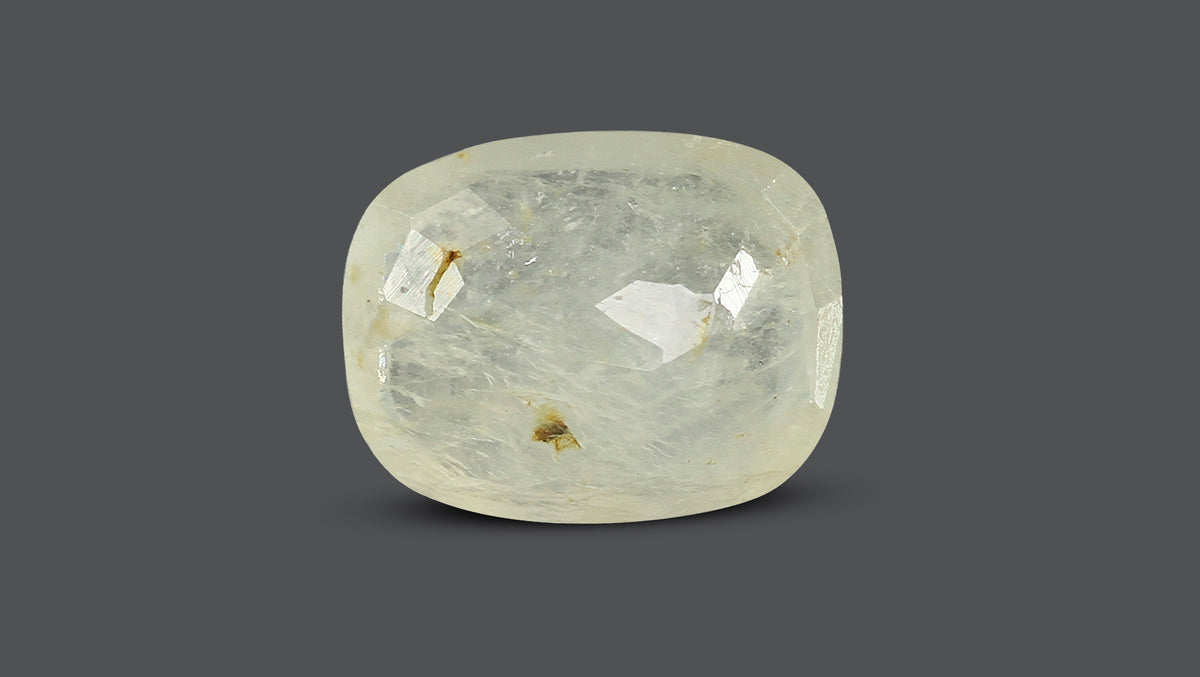 Natural White Sapphire 6.49 Carats / 7.13 Ratti