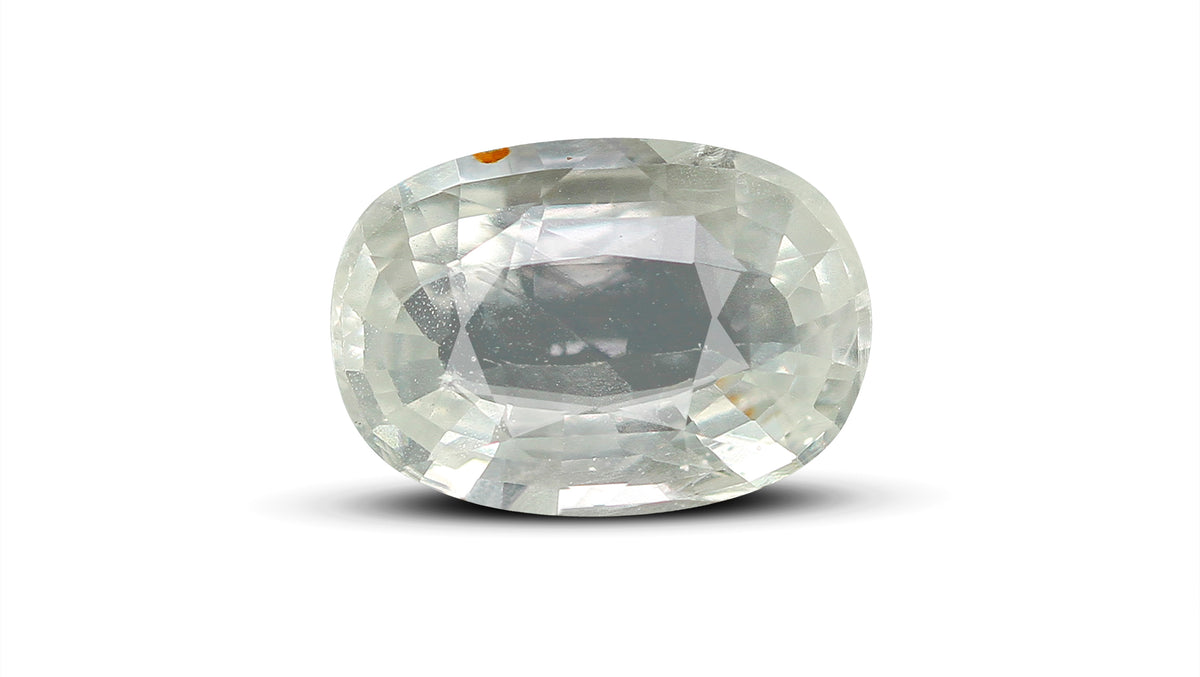 Natural White Sapphire 5.21 Carats / 5.73 Ratti