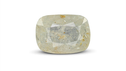 Natural White Sapphire 5.47 Carats / 6.01 Ratti