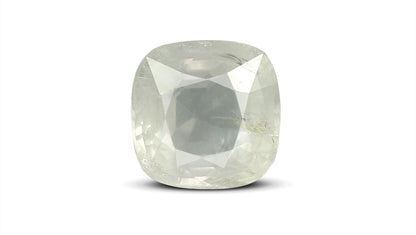 Natural White Sapphire 6.08 Carats / 6.63 Ratti