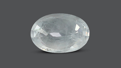 Natural White Sapphire 5.20 Carats / 5.71 Ratti