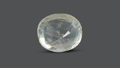 Natural White Sapphire 4.61 Carats / 5.07 Ratti