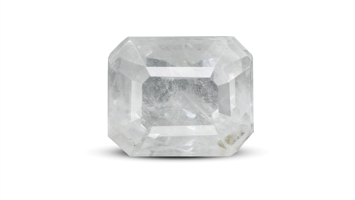 Natural White Sapphire 7.26 Carats / 7.98 Ratti