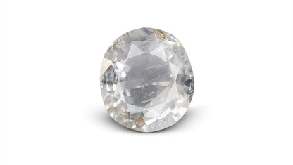 Natural White Sapphire 5.16 Carats / 5.67 Ratti