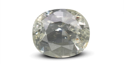 Natural White Sapphire 4.91 Carats / 5.4 Ratti