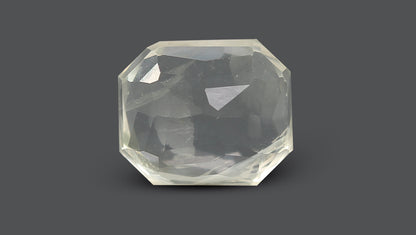 Natural White Sapphire 5.62 Carats / 6.18 Ratti