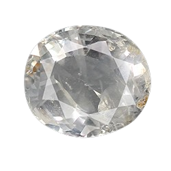 White Pukhraj Stone