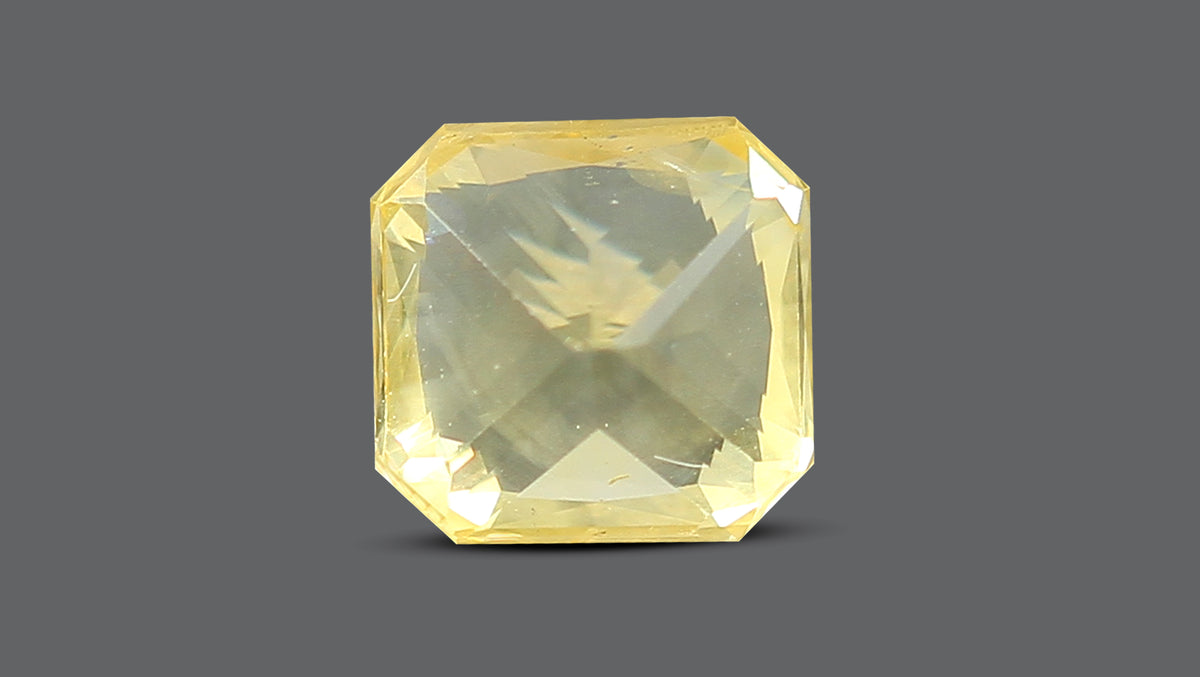 Natural Yellow Sapphire 2.06 Carats / 2.26 Ratti