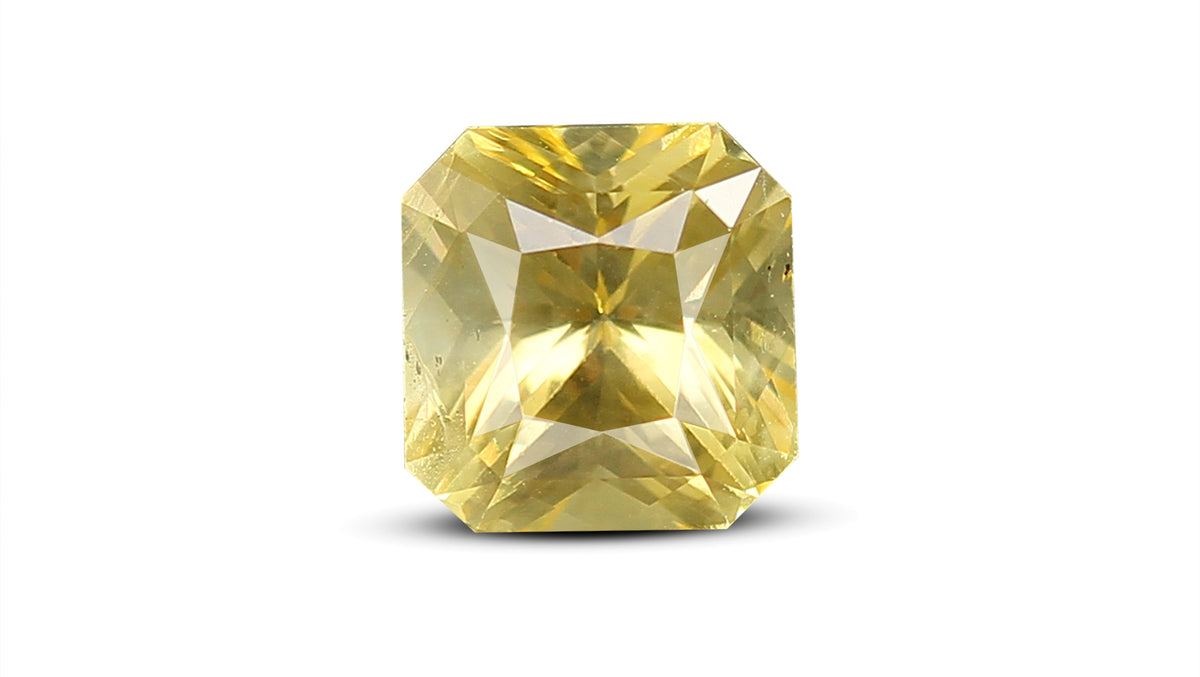 Natural Yellow Sapphire 2.06 Carats / 2.26 Ratti