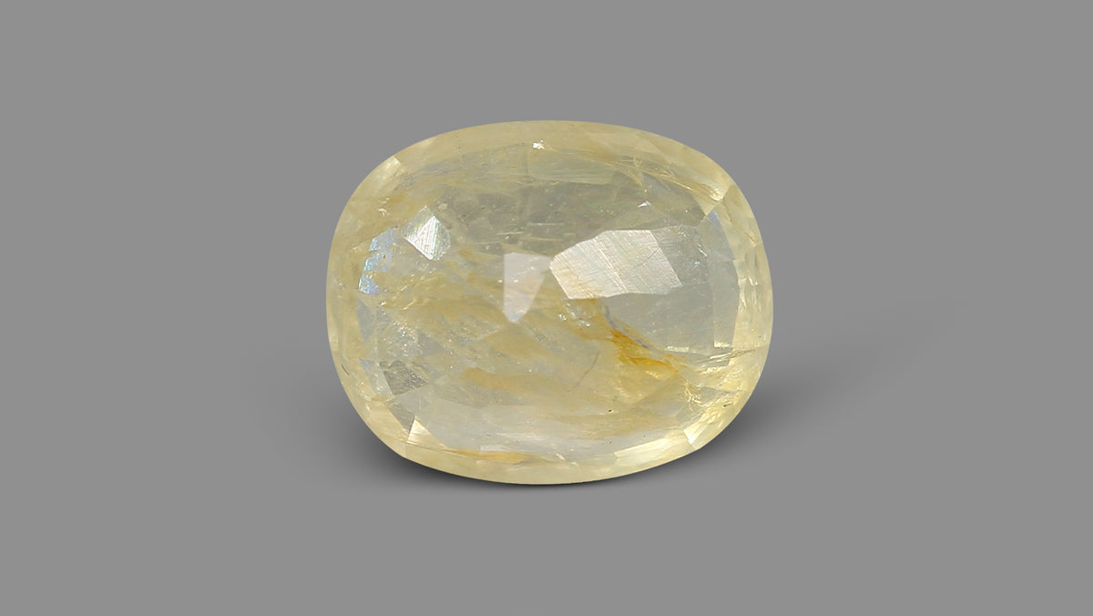 Natural Yellow Sapphire 10.02 Carats / 11.01 Ratti
