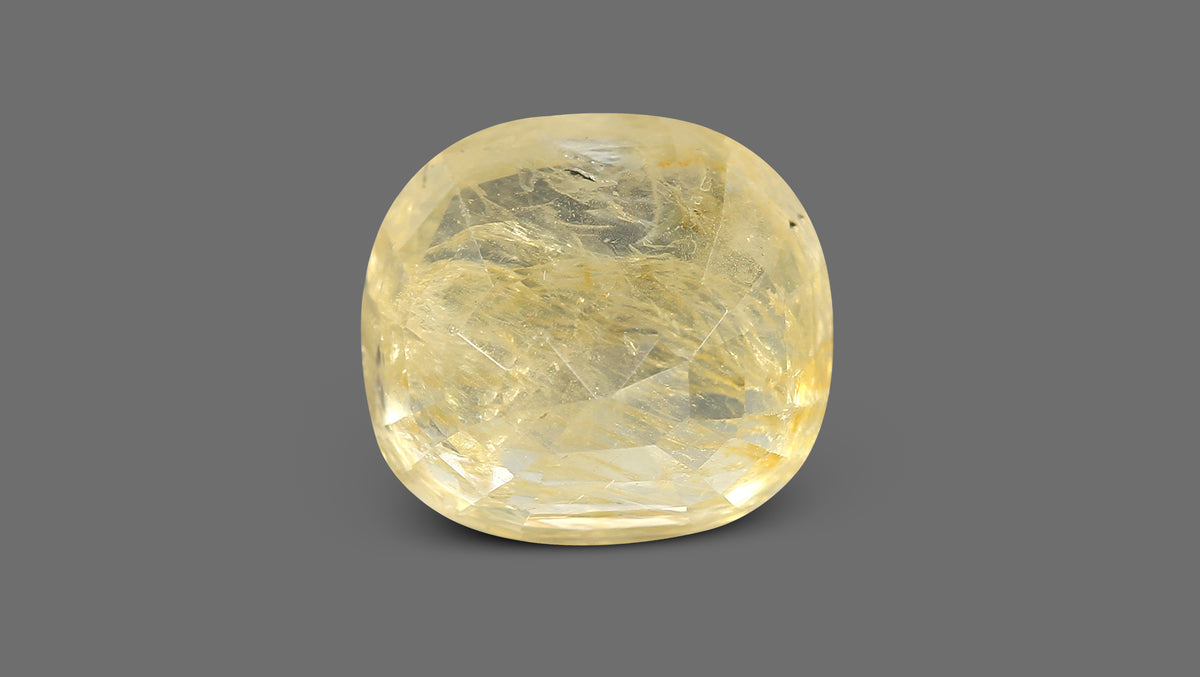 Natural Yellow Sapphire 10.15 Carats / 11.15 Ratti
