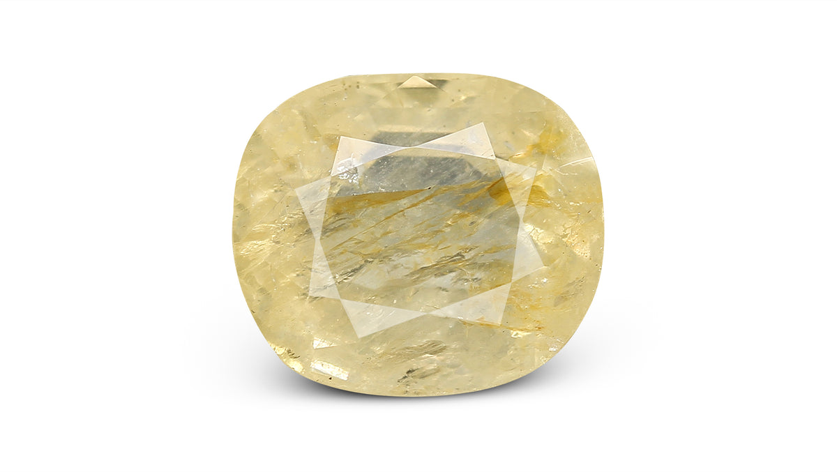 Natural Yellow Sapphire 10.15 Carats / 11.15 Ratti