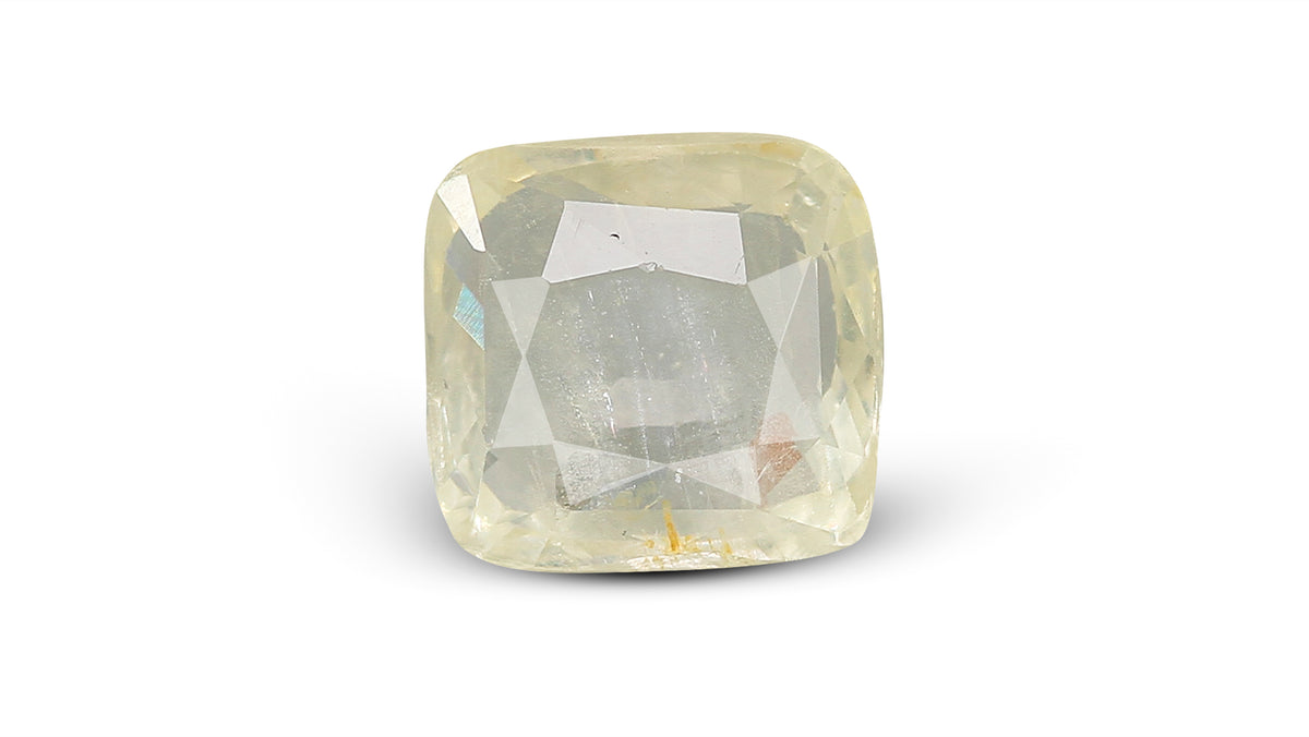 Natural Yellow Sapphire 4.56 Carats / 5.01 Ratti