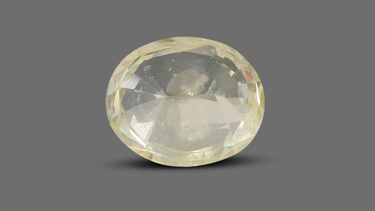 Natural Yellow Sapphire 4.17 Carats / 4.58 Ratti
