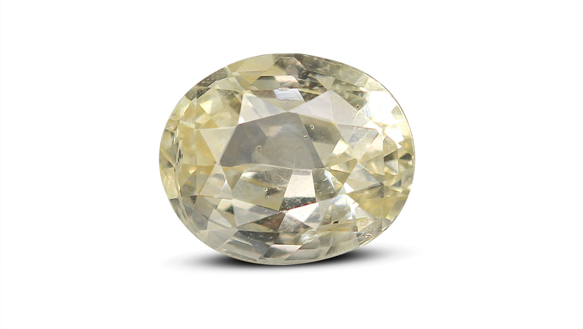 Natural Yellow Sapphire 4.17 Carats / 4.58 Ratti