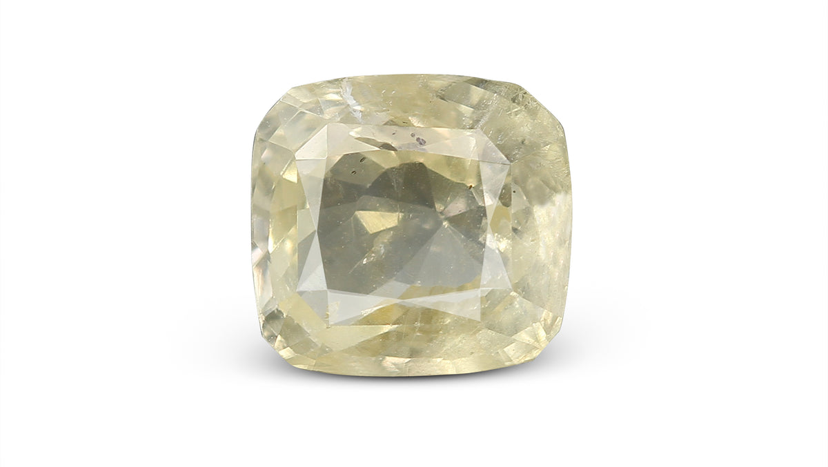 Natural Yellow Sapphire 4.73 Carats / 5.2 Ratti