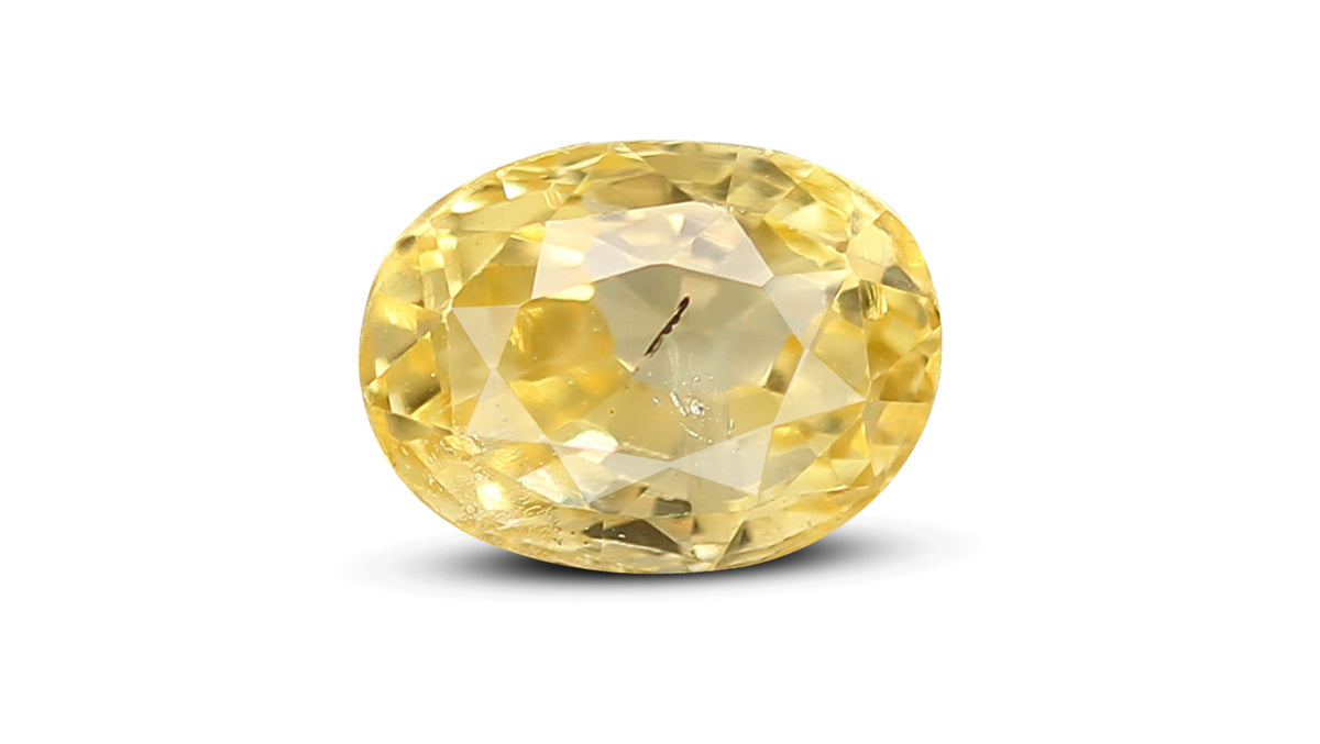 Natural Yellow Sapphire 2.31 Carats / 2.54 Ratti
