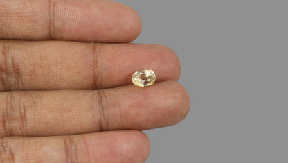 Natural Yellow Sapphire 2.49 Carats / 2.74 Ratti