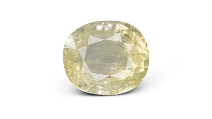 Natural Yellow Sapphire 3.29 Carats / 3.62 Ratti