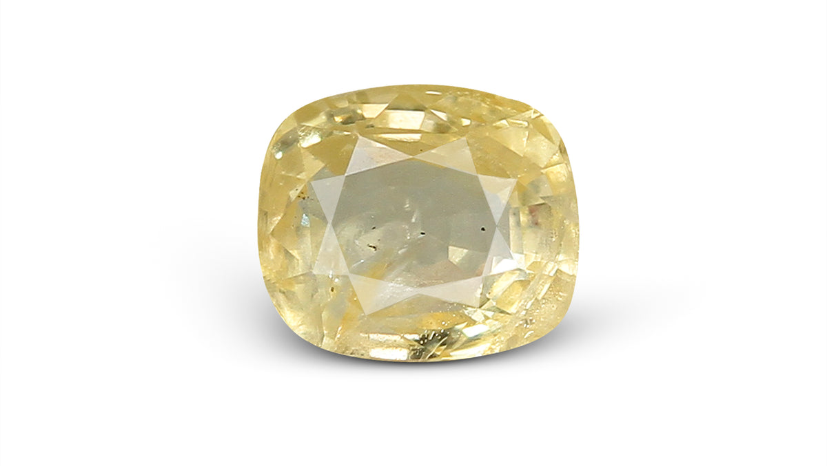 Natural Yellow Sapphire 2.44 Carats / 2.68 Ratti