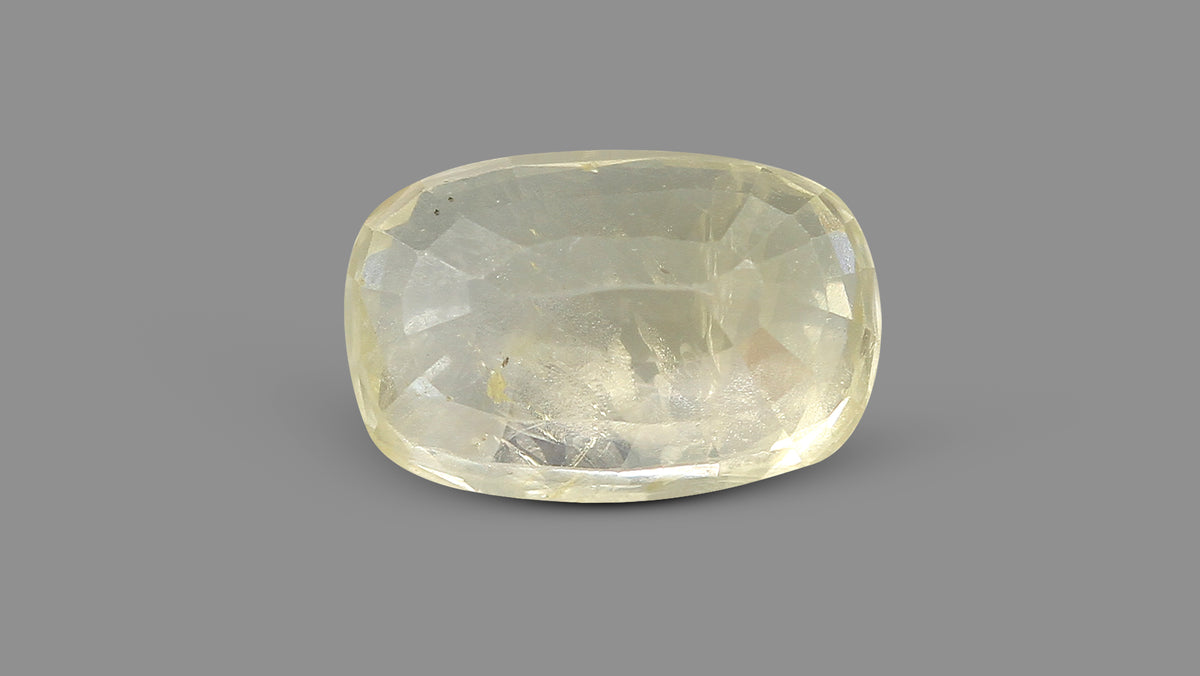 Natural Yellow Sapphire 6.88 Carats / 7.56 Ratti