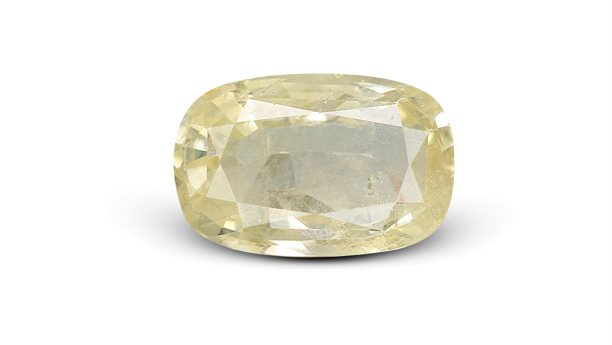 Natural Yellow Sapphire 6.88 Carats / 7.56 Ratti