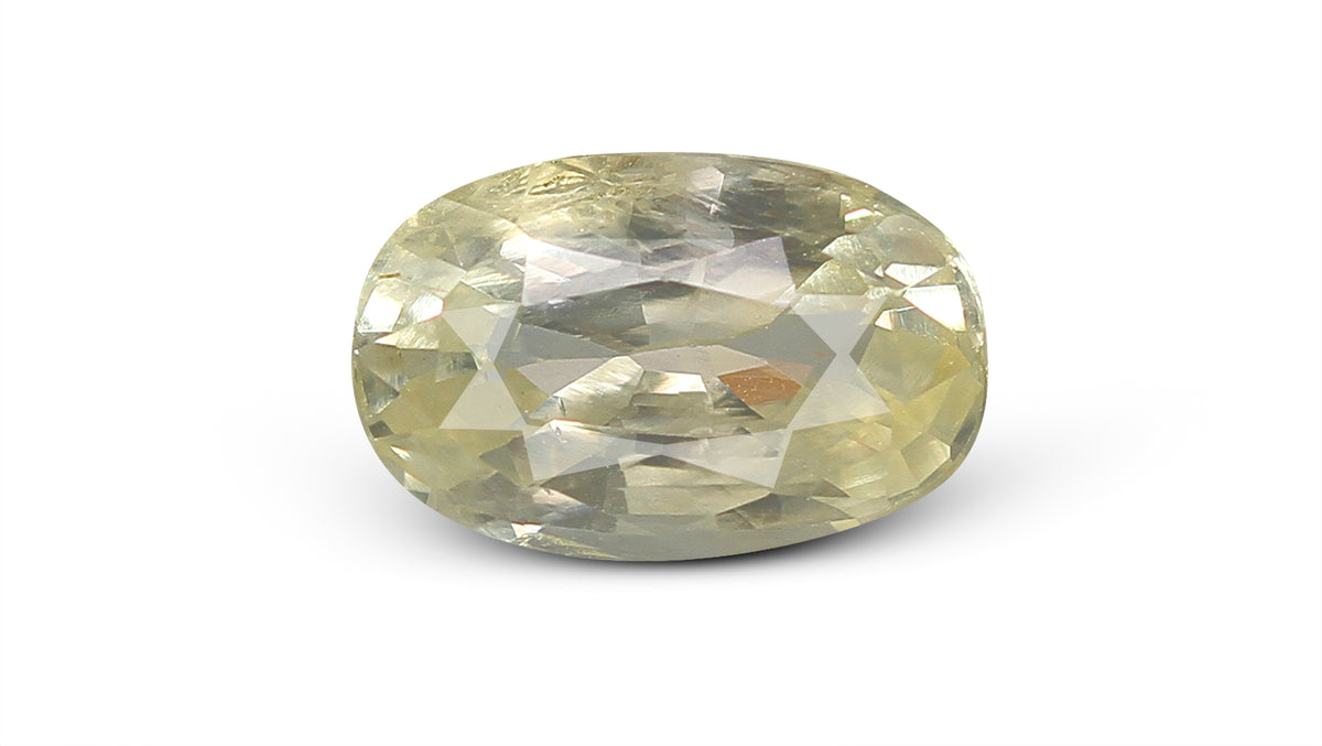 Natural Yellow Sapphire 3.77 Carats / 4.14 Ratti