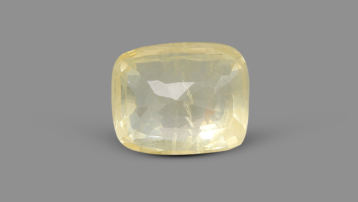 Natural Yellow Sapphire 7.20 Carats / 7.91 Ratti