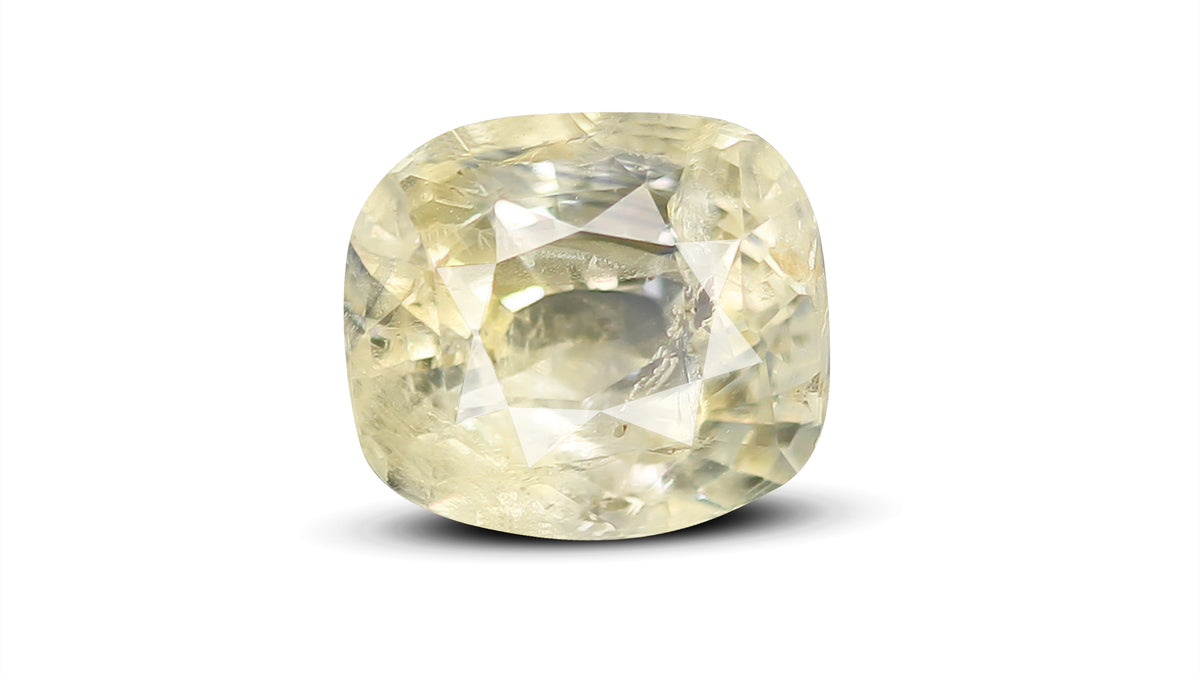 Natural Yellow Sapphire 4.26 Carats / 4.68 Ratti
