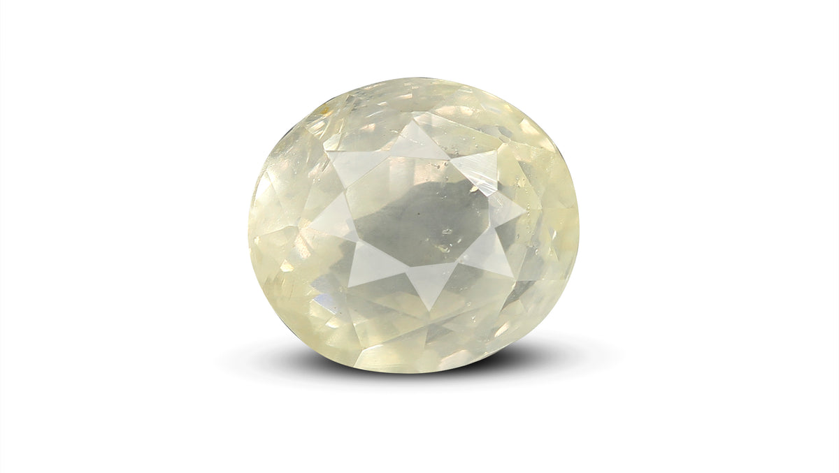 Natural Yellow Sapphire 7.41 Carats / 8.14 Ratti