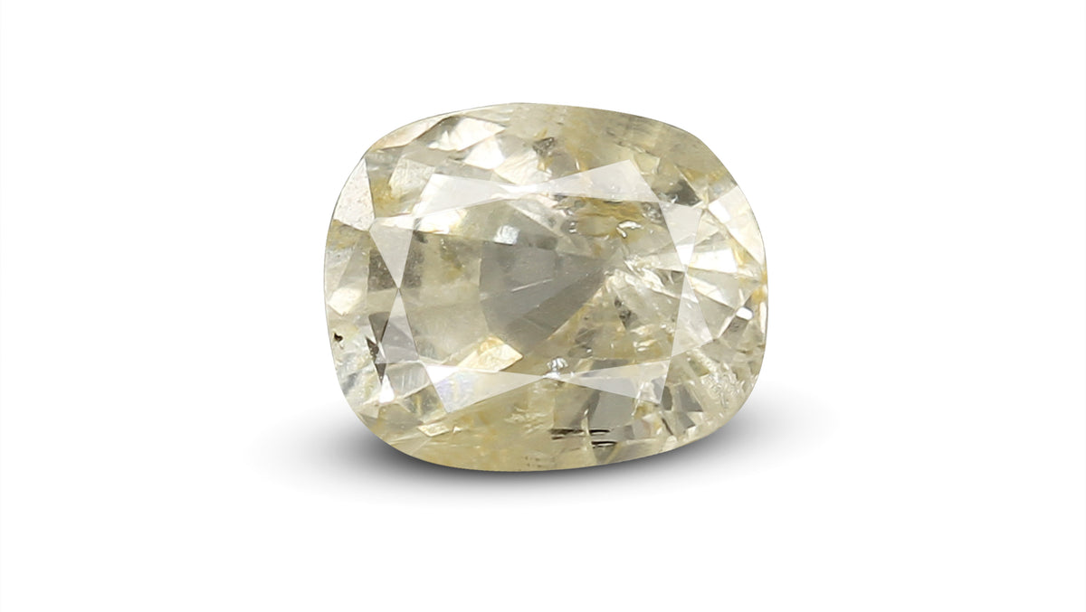 Natural Yellow Sapphire 3.16 Carats / 3.47 Ratti