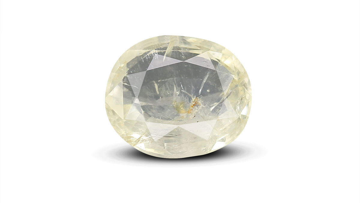 Natural Yellow Sapphire 4.75 Carats / 5.22 Ratti