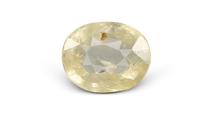 Natural Yellow Sapphire 6.13 Carats / 6.74 Ratti