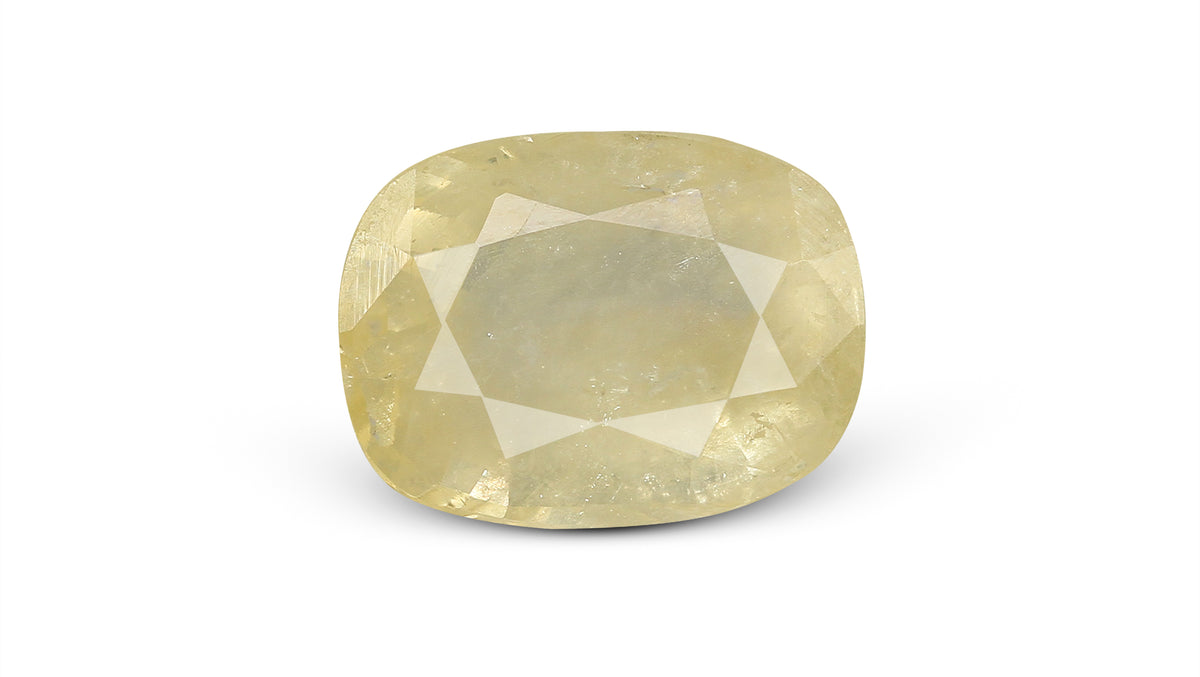 Natural Yellow Sapphire 10.83 Carats / 11.9 Ratti