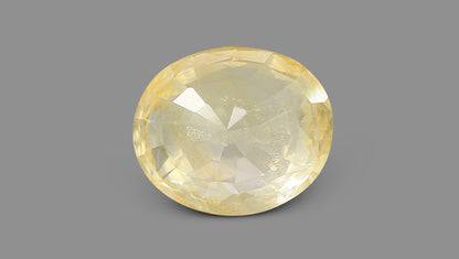 Natural Yellow Sapphire 7.54 Carats / 8.29 Ratti