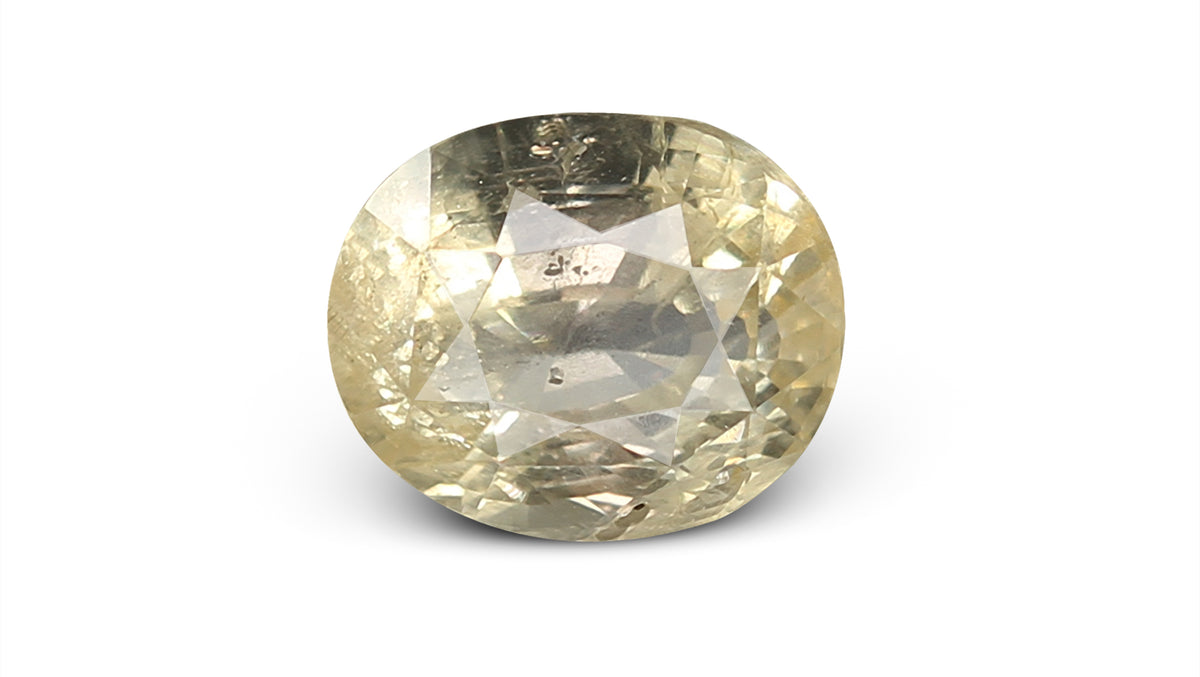 Natural Yellow Sapphire 3.84 Carats / 4.22 Ratti
