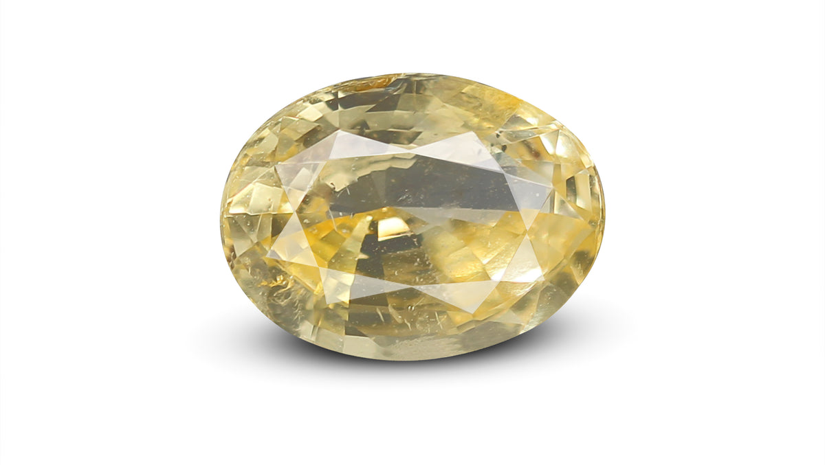 Natural Yellow Sapphire 3.70 Carats / 4.07 Ratti