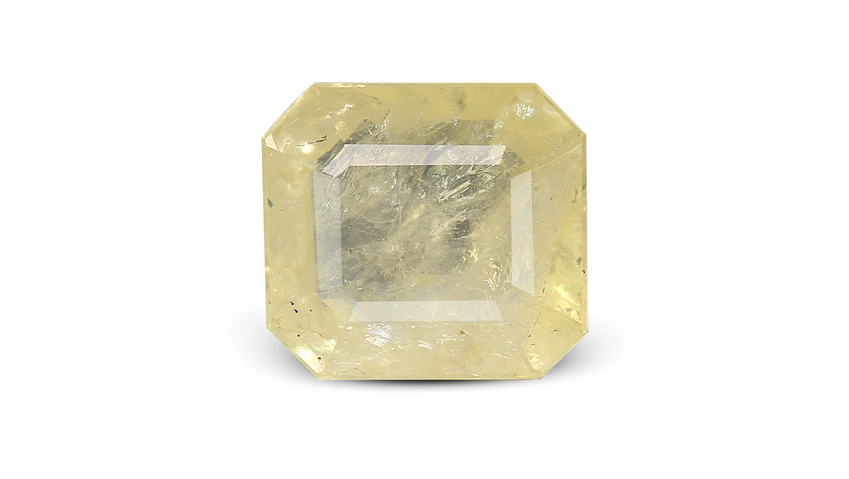 Natural Yellow Sapphire 7.75 Carats / 8.52 Ratti